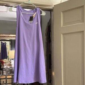 Purple Sleeveless Dress